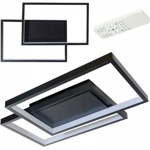 Lampa LED DIM 2xProstokąty 50W/4000lm zmienna barwa