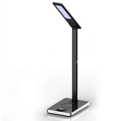 Lampka Biurkowa LED 7W DIM+indukcyjne ładowanie telefonu
