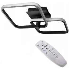 Lampa LED "Kwadraty" 68W/5440lm CCT z pilotem+aplikacja