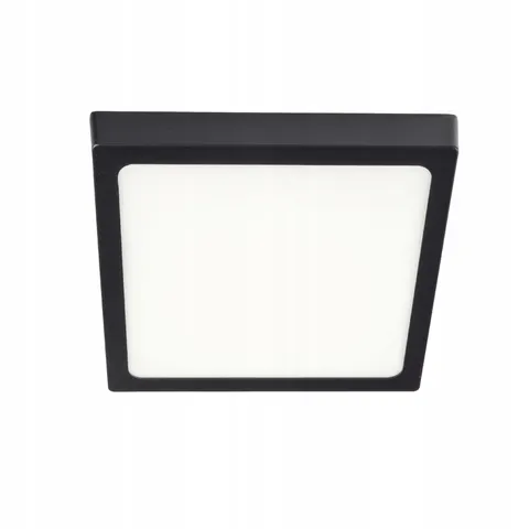 Panel LED Czarny Natynkowy kwadrat 18W/1620lm NW