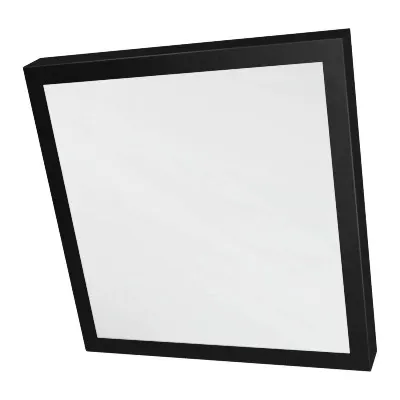Panel LED Natynkowy kwadrat 36W/3240lm NW czarny