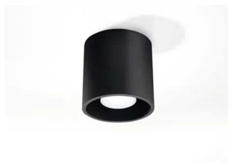 Plafon ORBIS 1 czarny Sollux
