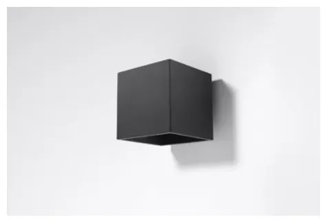 Kinkiet QUAD 1 czarny G9 1x40W IP20 SL.0057 SOLLUX