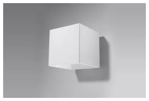 Kinkiet QUAD 1 biały Sollux