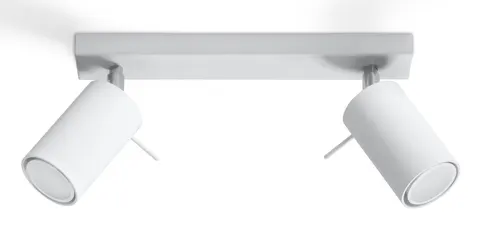 Lampa sufitowa RING 2 biały GU10 2x40W IP20 SL.0088 SOLLUX