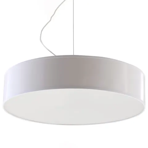 Lampa wisząca ARENA 45cm 3xE27 biała Sollux SL.0120