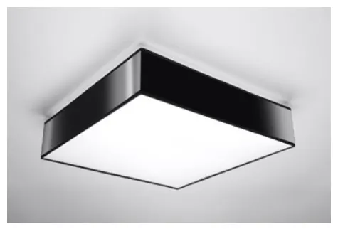 Plafon HORUS 45 czarny Sollux