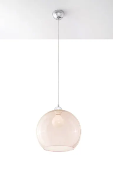 Lampa wisząca BALL szampański E27 1x60W IP20 SL.0249 SOLLUX