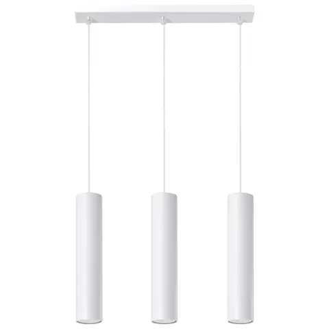 Lampa wisząca LAGOS 3L biały GU10 3x40W IP20 SL.0325 SOLLUX