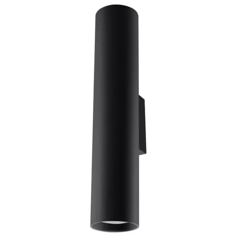 Kinkiet LAGOS 2 czarny Sollux SL.0330 Tuba