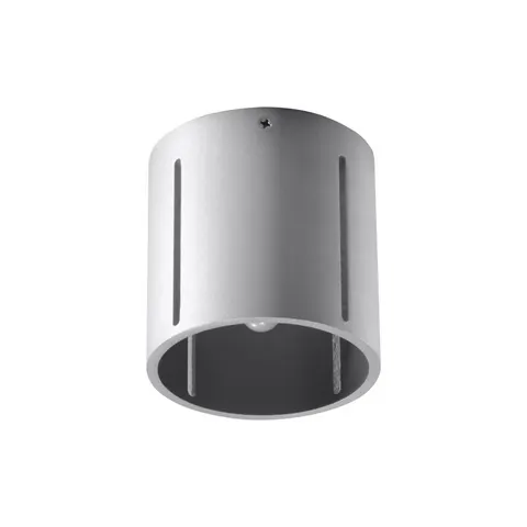 Lampa sufitowa INEZ szary Plafon Spot walec tuba