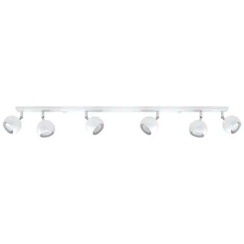 Plafon OCULARE 6xGU10 biały Sollux metalowy regulowany SL.0442