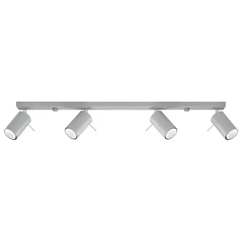 Plafon RING 4xGU10 szary reflektor sufitowy SL.0453 Sollux