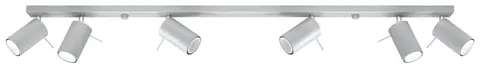Lampa sufitowa RING 6L szary GU10 6x40W IP20 SL.0454 SOLLUX
