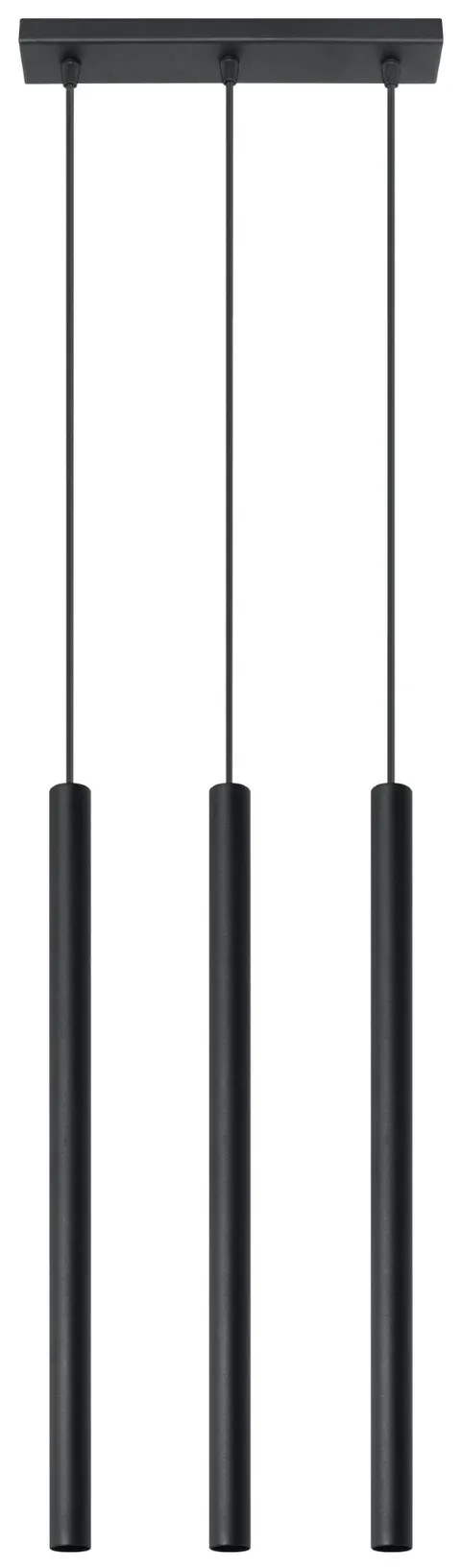 Lampa wisząca nowoczesna Sollux Pastelo 3 3xG9 SL.0470 IP20 - czarna