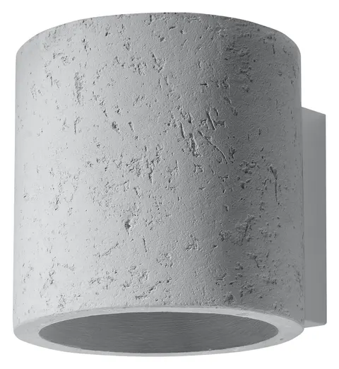 Kinkiet ORBIS beton G9 1x40W IP20 SL.0486 SOLLUX
