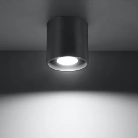 Oprawa plafon tuba spot GU10 Orbis 1 antracyt SL.0568