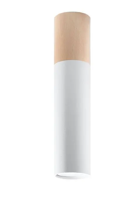 Plafon PABLO biały SL.0631 drewno Wood Sollux
