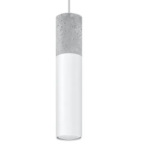 Lampa wisząca BORGIO 1 biały GU10 1x40W IP20 SL.0647 SOLLUX