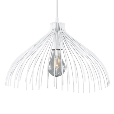 Lampa wisząca UMB biały E27 1x60W IP20 SL.0664 SOLLUX