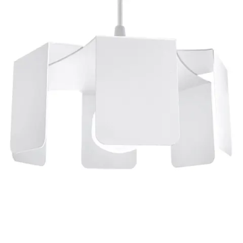 Lampa wisząca TULIP biały E27 1x60W IP20 SL.0666 SOLLUX