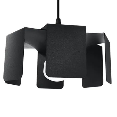 Lampa wisząca TULIP czarny E27 1x60W IP20 SL.0667 SOLLUX
