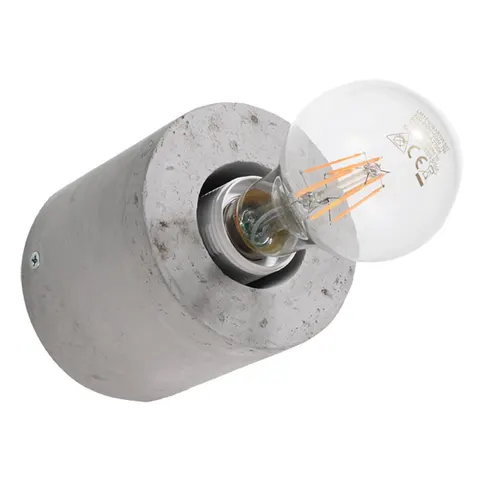 Kinkiet SALGADO beton E27 1x60W IP20 SL.0679 SOLLUX