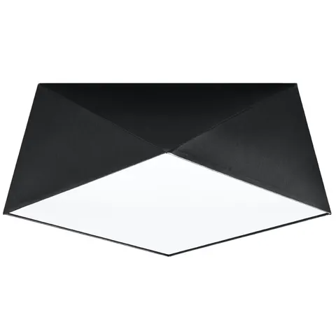 Plafon HEXA 35 czarny