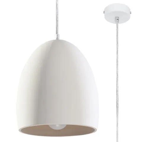 Lampa wisząca ceramiczna FLAWIUSZ Sollux