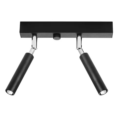 Lampa sufitowa EYETECH 2 czarny G9 2x40W IP20 SL.0898 SOLLUX