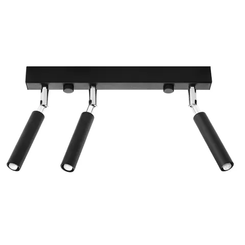 Lampa sufitowa EYETECH 3 czarny G9 3x40W IP20 SL.0899 SOLLUX