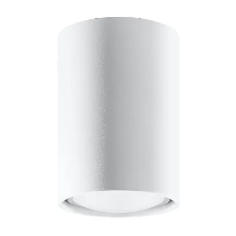Plafon LAGOS 10cm 1xGU10 Tuba biały Sollux SL.0996