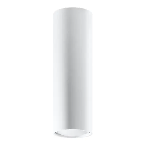 Plafon LAGOS 20 cm 1xGU10 biały Tuba Sollux SL.0997