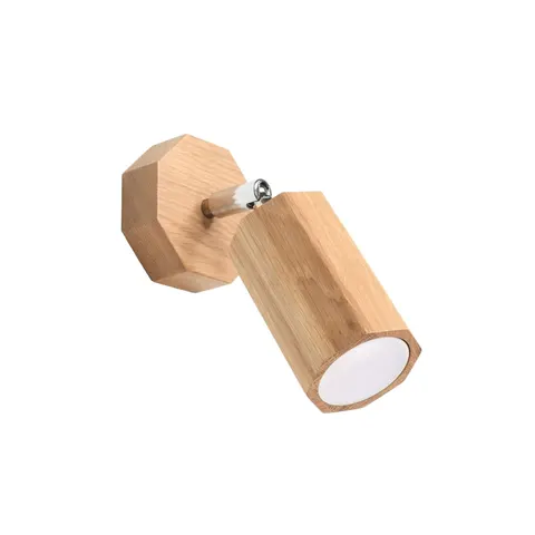 Kinkiet ZEKE dąb GU10 1x40W IP20 SL.1028 SOLLUX