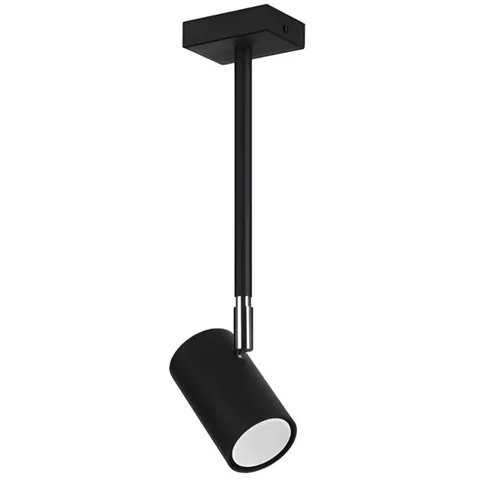 Lampa sufitowa NORANO czarny GU10 1x40W IP20 SL.1074 SOLLUX