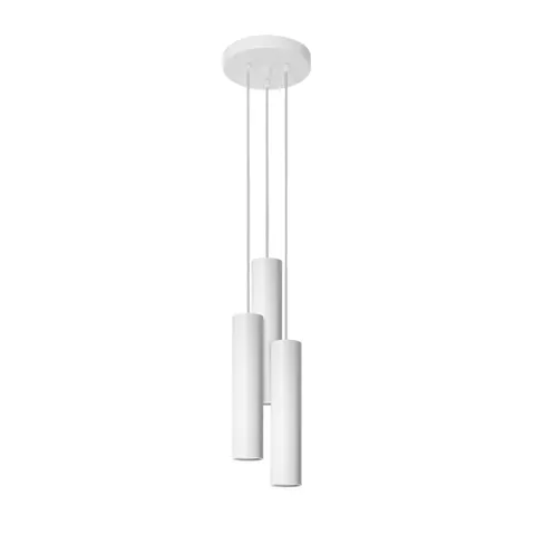 Lampa wisząca LAGOS 3P biały GU10 3x40W IP20 SL.1078 SOLLUX