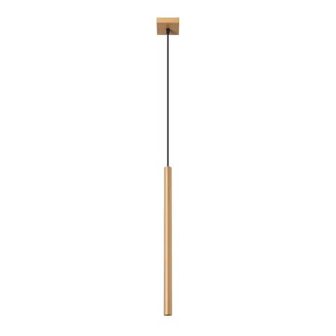 Lampa wisząca PASTELO złota tuba rurka 1xG9 SL.1170 Sollux Lighting