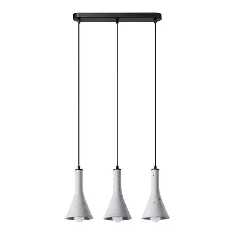 Lampa Wisząca REA 3L beton