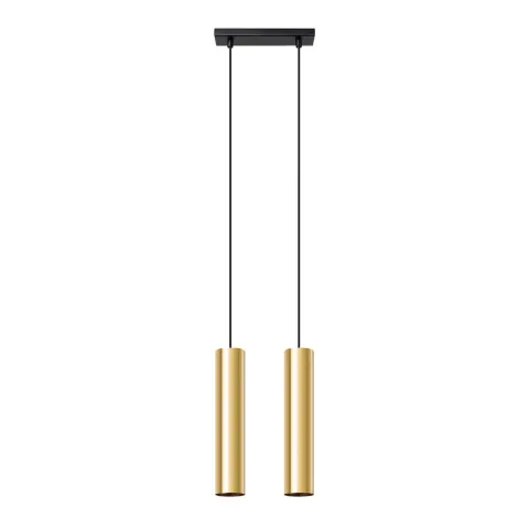 Lampa wisząca LAGOS złoty połysk 2xGU10 SL.1241 Sollux Lighting