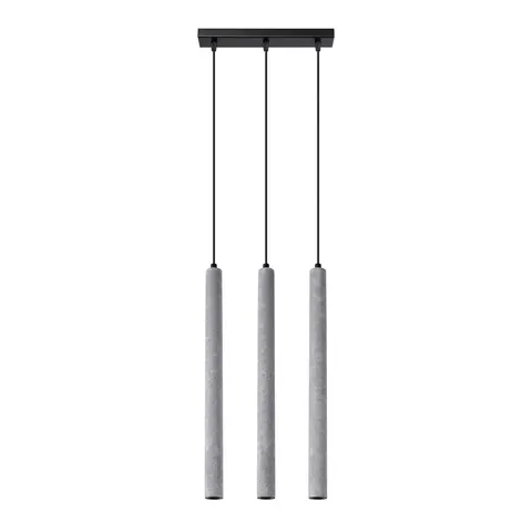Lampa wisząca PASTELO 3L beton G9 3x8W IP20 SL.1272 SOLLUX