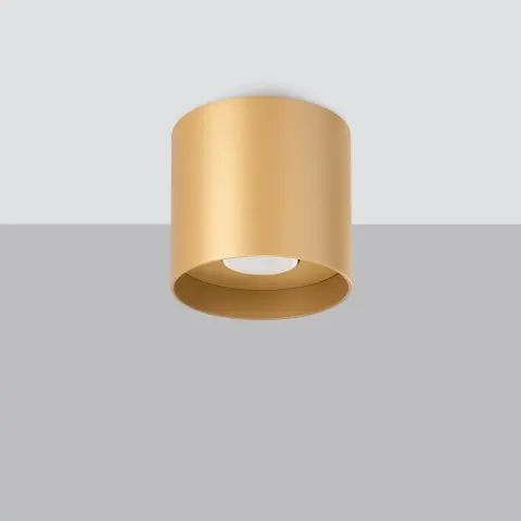 Plafon sufitowy MIKA złoty 1xGU10 SL.1283 Sollux Lighting