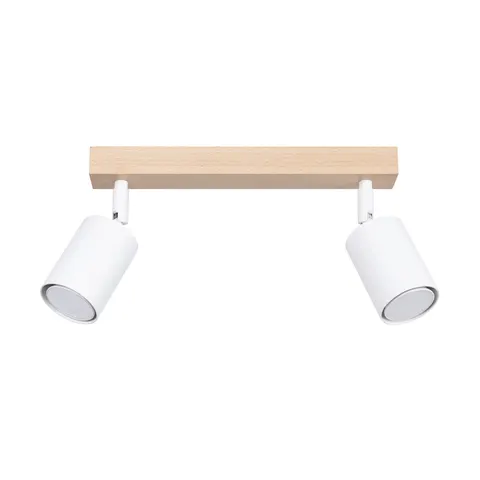 Plafon VERDO 2 biały GU10 2x10W IP20 SL.1286 SOLLUX