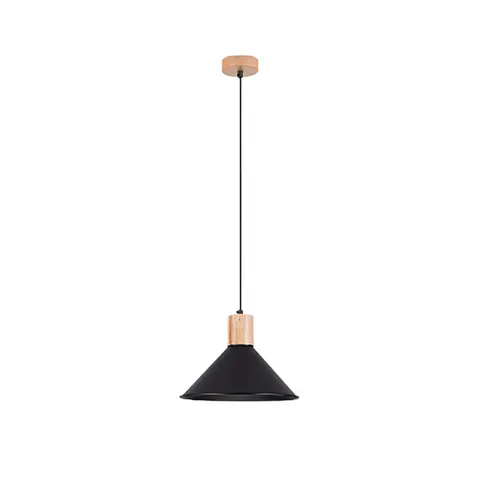 Lampa wisząca JAGA czarna E27 1x15W SL.1320 SOLLUX