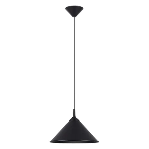Lampa wisząca ZUMA czarna Sollux kuchenna SL.1326