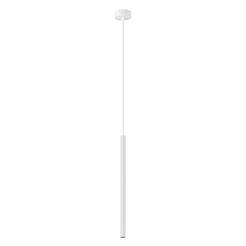 Lampa wisząca ARCHE 1 biała Sollux Tuba SL.1337