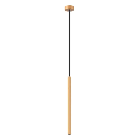Lampa wisząca ARCHE 1 złota Sollux TUBA SL.1339