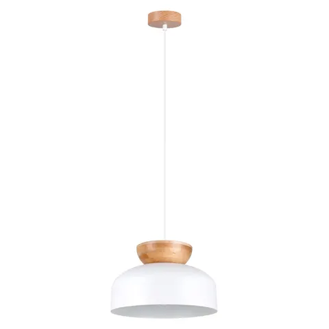 Lampa wisząca MARION biała E27 1x15W SL.1350 SOLLUX