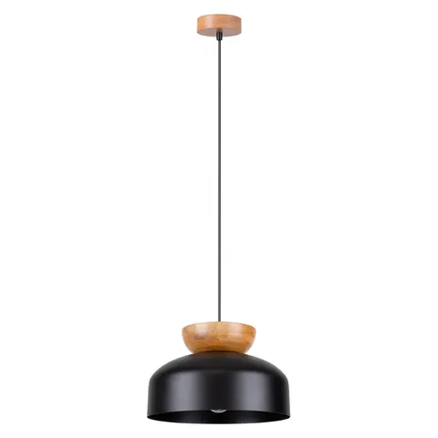 Lampa wisząca MARION czarna E27 1x15W SL.1351 SOLLUX