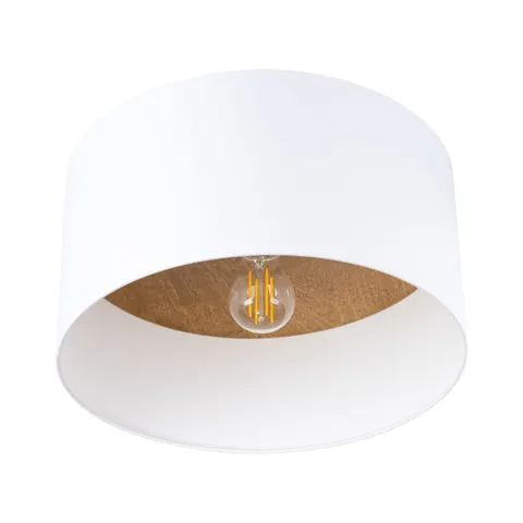 Plafon TELESTO biały/jasny brąz E27 1x15W SL.1393 SOLLUX