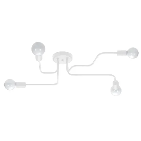 Żyrandol VECTOR 4 biały E27 4x15W SL.1442 SOLLUX